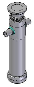 Teleskopický válec sklápění 5t, 1283mm, 3 stupně 46-61-76 2037S