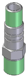 Přívodní šroubení M22x1,5 - G 3/4"M