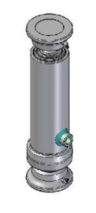 Teleskopický válec sklápění 5t, 683mm, 3 stupně, 
