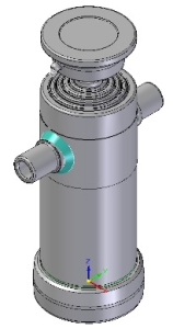 Teleskopický válec sklápění 5t, 1030mm, 5 stupňový 32-46-61-76-91