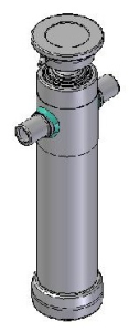 Teleskopický válec sklápění 5t, 1043mm, 3 stupně 46-61-76