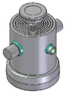 Teleskopický válec sklápění 11t, 1320mm, 8 stupňový 8301S