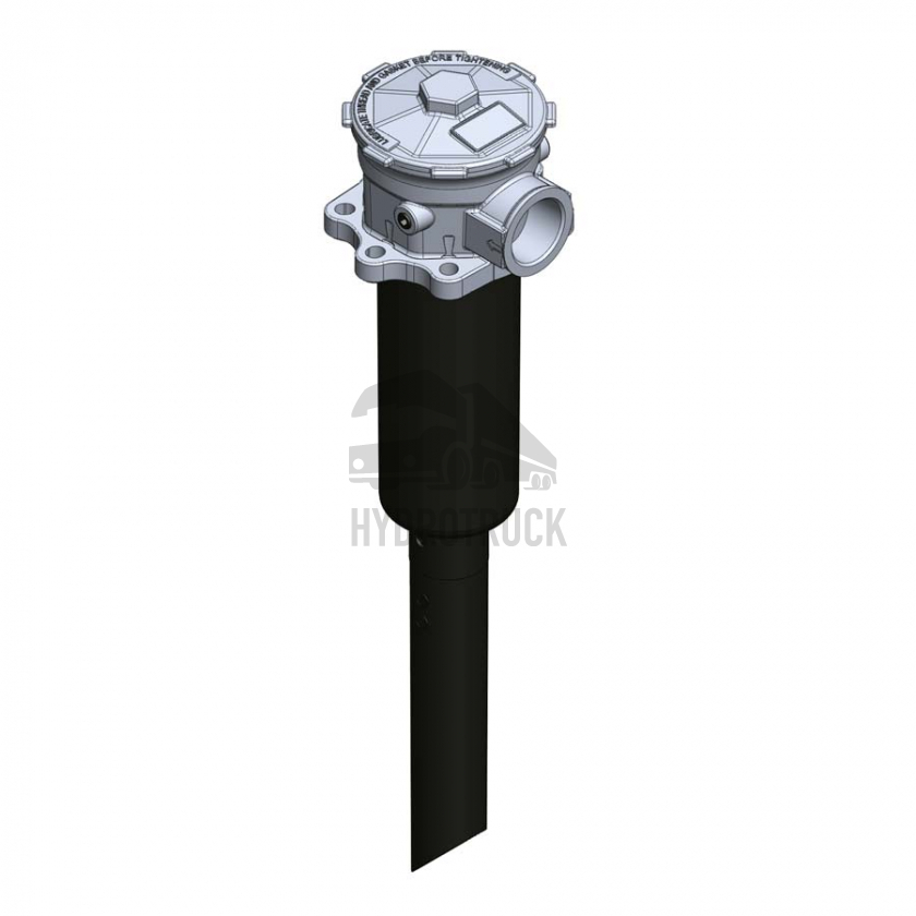 Nastavitelný hydraulický filtr s přírubou 115mm element kovové sítko 60µm 11800101571