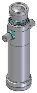 Teleskopický válec sklápění 13t, 695mm, 2 stupně 4023S
