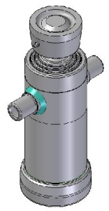 Teleskopický válec sklápění 8t, 593mm, 3 stupně 3031S