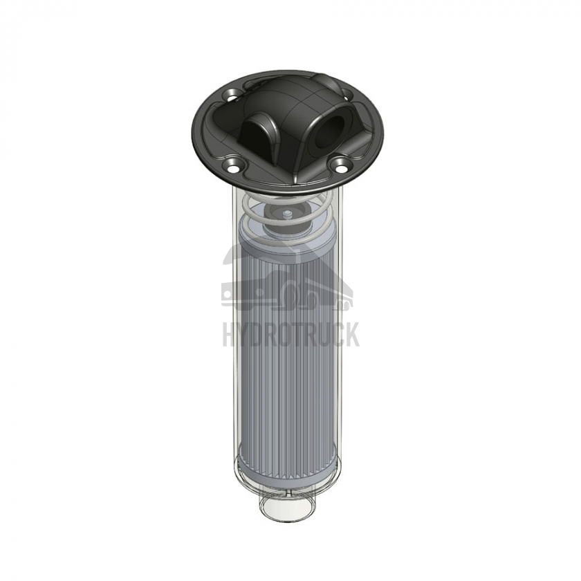 Hydraulický filtr s přírubou 115mm filtrační vložka ocel 60µm 11800120050