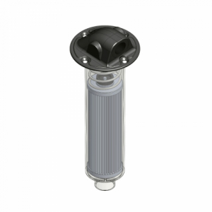 Hydraulický filtr s přírubou 115mm filtrační vložka zesílená celulóza 25µm 11800120041