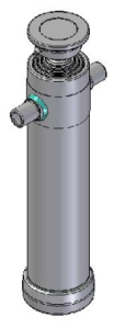 Teleskopický válec sklápění 7t, 1710mm, 4 stupně 46-61-76-91