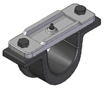 Domek pro nosný třmen hydr.válce pr. 70mm