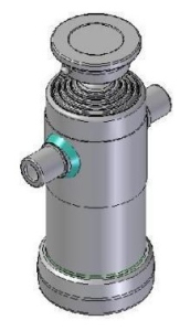 Teleskopický válec sklápění 8t, 1190mm, 5 stupňů 46-61-76-91-107 3093S
