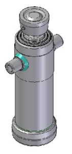 Teleskopický válec sklápění 11t, 893mm, 3 stupně 68-88-107