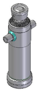 Teleskopický válec sklápění 10t, 1510mm, 4 stupňový 61-76-91-107