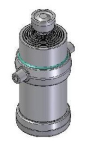 Teleskopický válec sklápění 18t, 3280mm, 8 stupňový 61-76-91-107-126-145-165-187