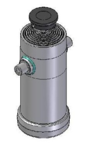 Teleskopický válec sklápění 25t, 3530 mm, 8 stupňový 68-88-107-126-145-165-187-210