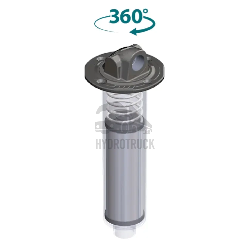 Hydraulický filtr OMFB s přírubou 115mm a otočným připojením filtrační vložka zesílená celulóza 25µm 11800125528