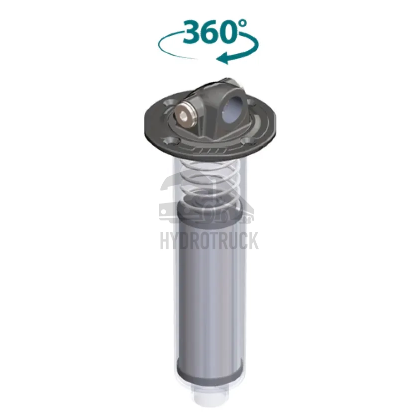 Hydraulický filtr OMFB s přírubou 115mm a otočným připojením s porty filtrační vložka ocel 60µm 11800125546