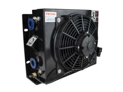 Vzduchový chladič oleje PRESKO AH1012T-CA-230V 60W; bezpečnostní By pass;